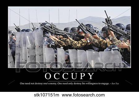 Picture - Occupy: Inspirational Quote and Motivational Poster. Fotosearch