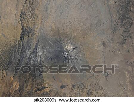 Stock Photograph - Ol Doinyo Langai in Tanzania.. Fotosearch