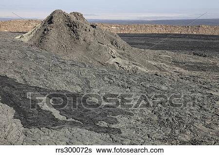 Old hornito rising from floor of caldera, Erta Ale volcano, Danakil Depression, Ethiopia. View Large Photo Image Stock Photograph - Old hornito rising from floor of caldera, Erta Ale volcano, Danakil Depression, Ethiopia.. Fotosearch