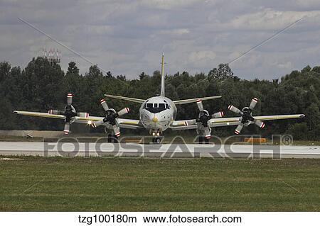 P-3C Orion of the German Navy at Manching Air Base, Germany. View Large Photo Image Picture - P-3C Orion of the German Navy at Manching Air Base, Germany.. Fotosearch