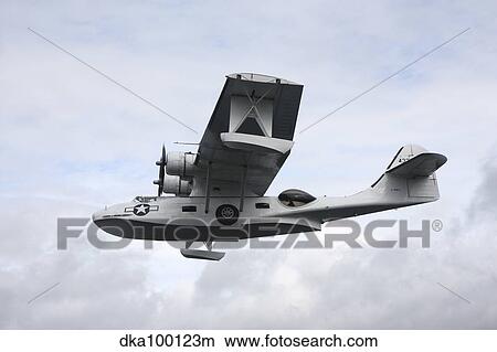 Picture - PBY Catalina vintage flying boat.. Fotosearch