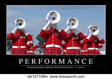 Performance: Inspirational Quote and Motivational Poster View Large Photo Image Picture - Performance: Inspirational Quote and Motivational Poster. Fotosearch