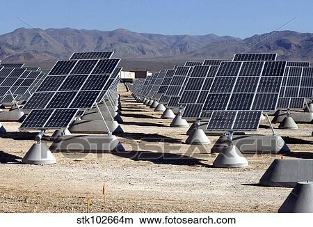 Photovoltaic solar power plant. View Large Photo Image Picture - Photovoltaic solar power plant.. Fotosearch