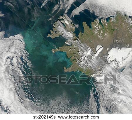 Phytoplankton bloom in the North Atlantic Ocean. View Large Photo Image Stock Photograph - Phytoplankton bloom in the North Atlantic Ocean.. Fotosearch