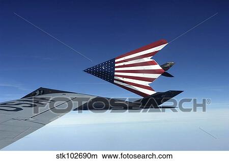 Pilots refuel a pair of F-117 Stealth Fighters. View Large Photo Image Picture - Pilots refuel a pair of F-117 Stealth Fighters.. Fotosearch