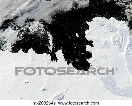 Pine Island Bay in West Antarctica. View Large Photo Image Stock Photograph - Pine Island Bay in West Antarctica.. Fotosearch