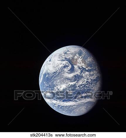 Planet Earth taken by the Apollo 11 crew. View Large Photo Image Stock Photograph - Planet Earth taken by the Apollo 11 crew.. Fotosearch