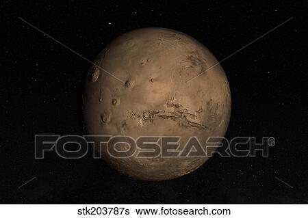 Stock Photograph - Planet Mars. Fotosearch