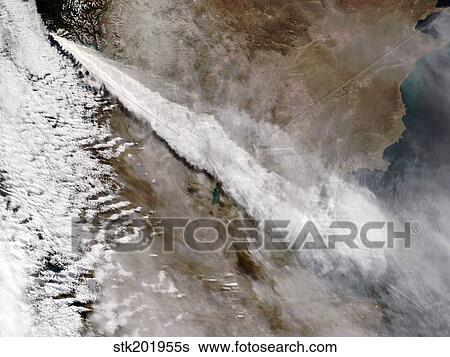 Plume from eruption of Chaiten volcano, Chile. View Large Photo Image Stock Photograph - Plume from eruption of Chaiten volcano, Chile.. Fotosearch
