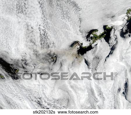 Plume from Okmok Volcano, Aleutian Islands View Large Photo Image Stock Photograph - Plume from Okmok Volcano, Aleutian Islands. Fotosearch