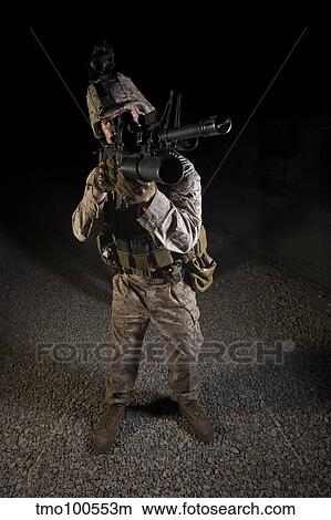 Portrait of a U. S. Marine in Northern Afghanistan. View Large Photo Image Picture - Portrait of a U. S. Marine in Northern Afghanistan.. Fotosearch