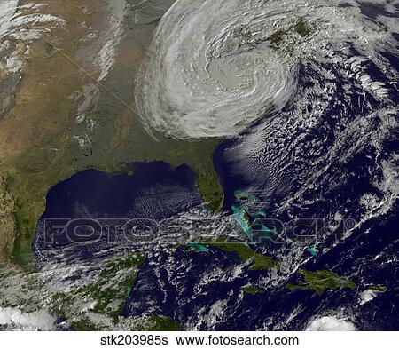 Post Tropical Storm Sandy rolling inland. View Large Photo Image Stock Photograph - Post Tropical Storm Sandy rolling inland.. Fotosearch