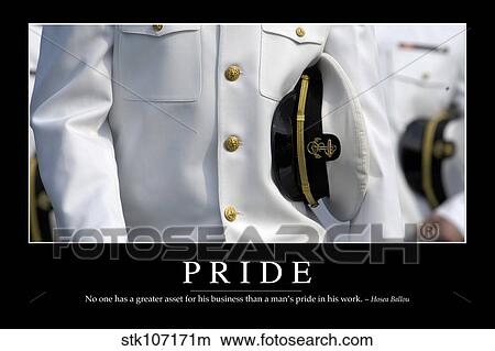 Pride: Inspirational Quote and Motivational Poster View Large Photo Image Picture - Pride: Inspirational Quote and Motivational Poster. Fotosearch