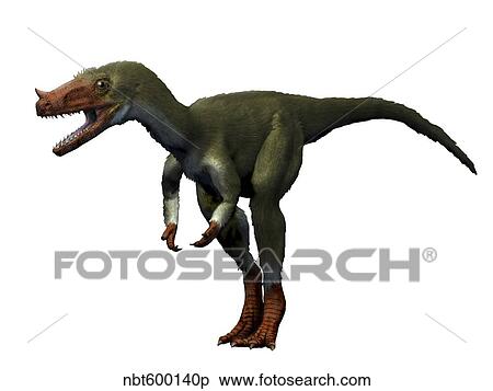 Proceratosaurus dinosaur. View Large Illustration Stock Illustration - Proceratosaurus dinosaur.. Fotosearch