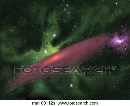 Stock Illustration - Protostellar Disk . Fotosearch