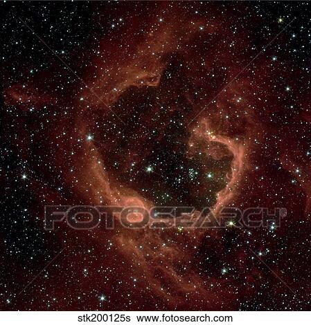 RCW 79 is seen in the southern Milky Way View Large Photo Image Stock Photograph - RCW 79 is seen in the southern Milky Way. Fotosearch