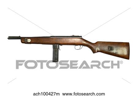 Picture - Reising M50 submachine gun.. Fotosearch