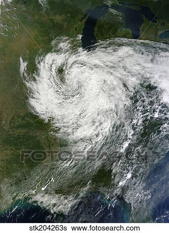 Remnants of Hurricane Isaac over the central United States. View Large Photo Image Stock Photograph - Remnants of Hurricane Isaac over the central United States.. Fotosearch