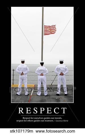 Respect: Inspirational Quote and Motivational Poster View Large Photo Image Picture - Respect: Inspirational Quote and Motivational Poster. Fotosearch