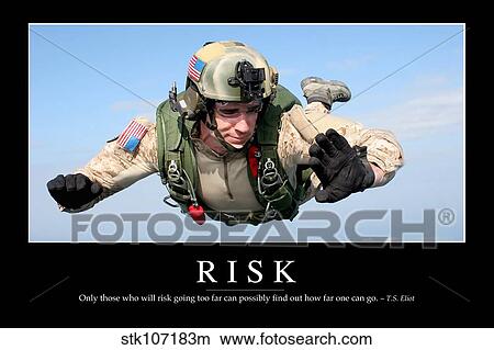 Risk: Inspirational Quote and Motivational Poster View Large Photo Image Picture - Risk: Inspirational Quote and Motivational Poster. Fotosearch