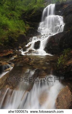 Roasto Falls in Nordland County, Norway. View Large Photo Image Stock Photograph - Roasto Falls in Nordland County, Norway.. Fotosearch