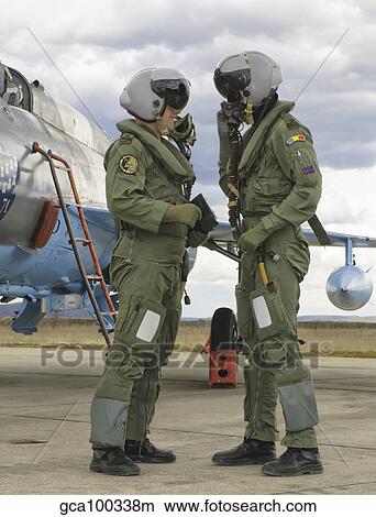 Romanian Air Force MiG-21C pilots at Camp Turzii Air Base, Romania. View Large Photo Image Picture - Romanian Air Force MiG-21C pilots at Camp Turzii Air Base, Romania.. Fotosearch