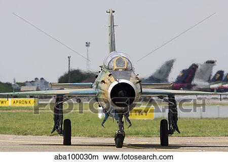 Romanian Air Force MiG-21UM LanceR-B. View Large Photo Image Picture - Romanian Air Force MiG-21UM LanceR-B.. Fotosearch