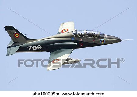 Romanian Air IForce AR-99 Soim jet trainer. View Large Photo Image Picture - Romanian Air IForce AR-99 Soim jet trainer.. Fotosearch