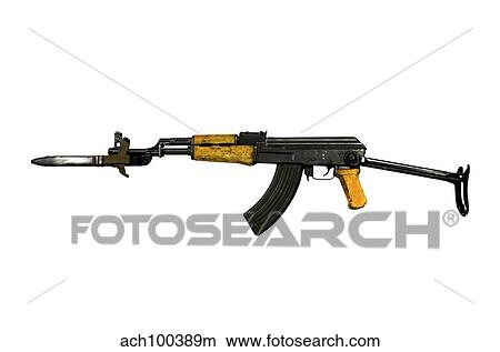 fucile russo bayonet fotosearch