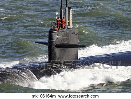 Sailors aboard the attack submarine USS Newport News. View Large Photo Image Picture - Sailors aboard the attack submarine USS Newport News.. Fotosearch