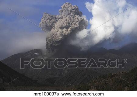 Sakurajima eruption, Kagoshima, Japan. View Large Photo Image Stock Photograph - Sakurajima eruption, Kagoshima, Japan.. Fotosearch