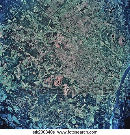 Satellite view of Albany, New York. View Large Photo Image Stock Photograph - Satellite view of Albany, New York.. Fotosearch