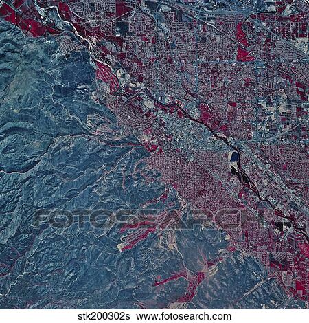Satellite view of Boise, Idaho View Large Photo Image Stock Photograph - Satellite view of Boise, Idaho. Fotosearch