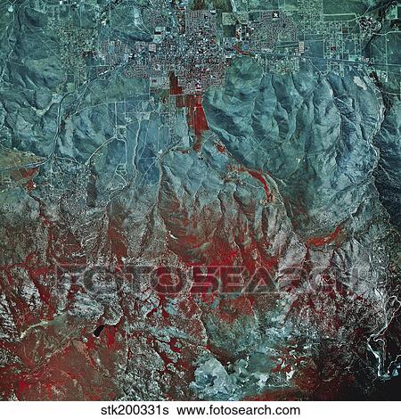 Satellite view of Carson City, Nevada. View Large Photo Image Stock Photograph - Satellite view of Carson City, Nevada.. Fotosearch
