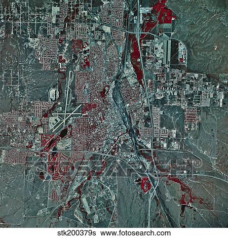Satellite view of Cheyenne, Wyoming. View Large Photo Image Stock Photograph - Satellite view of Cheyenne, Wyoming.. Fotosearch