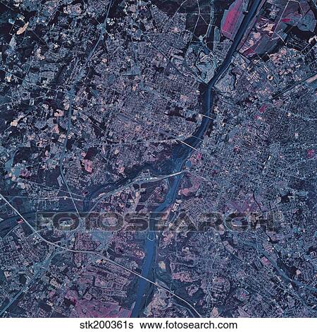 Satellite view of Columbia, South Carolina. View Large Photo Image Stock Photograph - Satellite view of Columbia, South Carolina.. Fotosearch