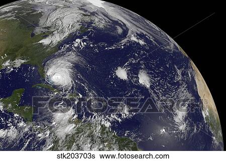 Satellite view of Hurricane Irene moving through the Bahamas. View Large Photo Image Stock Photograph - Satellite view of Hurricane Irene moving through the Bahamas.. Fotosearch
