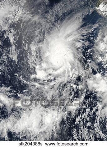 Satellite view of Tropical Cyclone Amanda. View Large Photo Image Stock Photograph - Satellite view of Tropical Cyclone Amanda.. Fotosearch