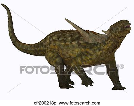 Sauropelta, a herbivorous dinosaur from the Cretaceous Period. View Large Illustration Stock Illustration - Sauropelta, a herbivorous dinosaur from the Cretaceous Period.. Fotosearch
