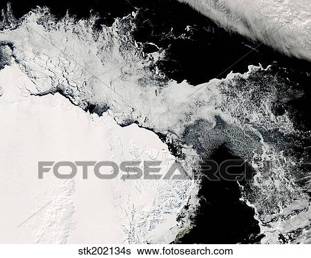 Sea ice in the Southern Ocean. View Large Photo Image Stock Photograph - Sea ice in the Southern Ocean.. Fotosearch