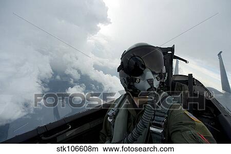Self-portrait of an aerial combat photographer. View Large Photo Image Picture - Self-portrait of an aerial combat photographer.. Fotosearch
