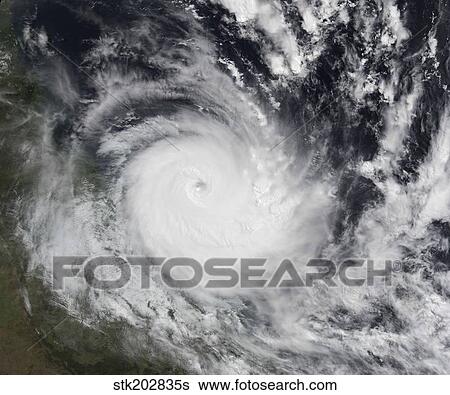 Severe Tropical Cyclone Hamish in the south Pacific Ocean. View Large Photo Image Stock Photograph - Severe Tropical Cyclone Hamish in the south Pacific Ocean.. Fotosearch