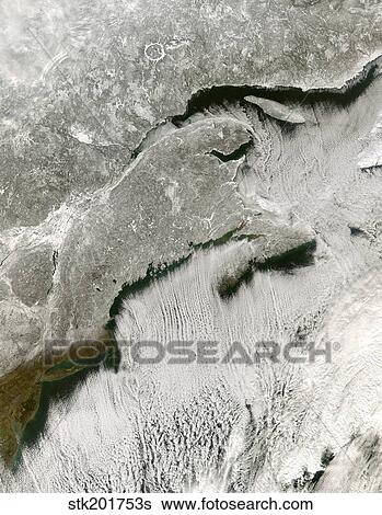 Snow and cloud streets, New England and the Maritimes View Large Photo Image Stock Photograph - Snow and cloud streets, New England and the Maritimes. Fotosearch