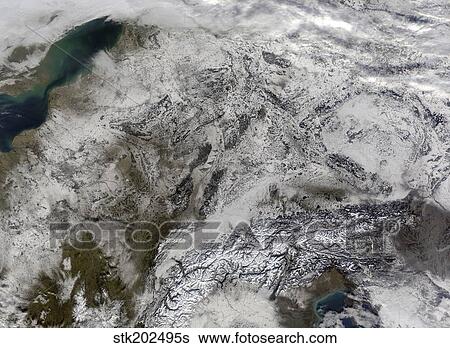 Snow in Europe View Large Photo Image Stock Photograph - Snow in Europe. Fotosearch