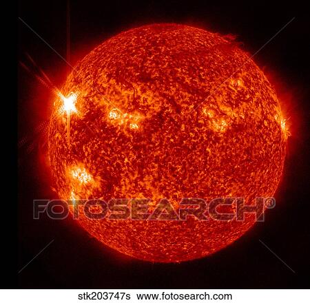 Solar activity on the Sun. View Large Photo Image Stock Photograph - Solar activity on the Sun.. Fotosearch