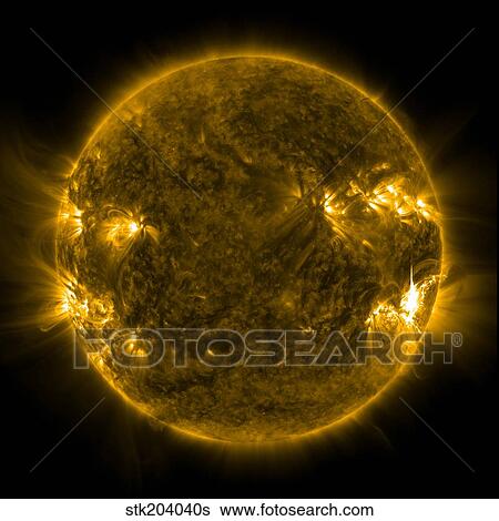 Solar activity on the Sun. View Large Photo Image Stock Photograph - Solar activity on the Sun.. Fotosearch