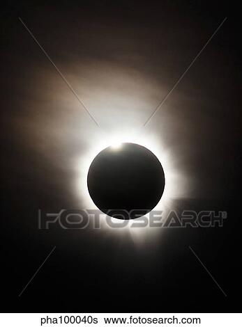 Solar Eclipse with diamond ring effect, Queensland, Australia. View Large Photo Image Stock Photograph - Solar Eclipse with diamond ring effect, Queensland, Australia.. Fotosearch