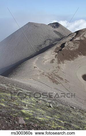 Southeast crater of Mount Etna volcano, Sicily, Italy. View Large Photo Image Stock Photograph - Southeast crater of Mount Etna volcano, Sicily, Italy.. Fotosearch