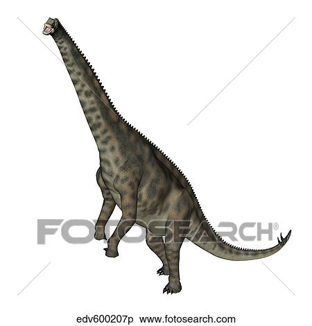 Stock Illustration - Spinophorosaurus dinosaur standing up.. Fotosearch