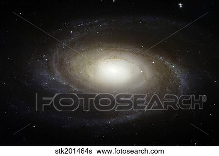 Stock Photograph - Spiral Galaxy M81. Fotosearch
